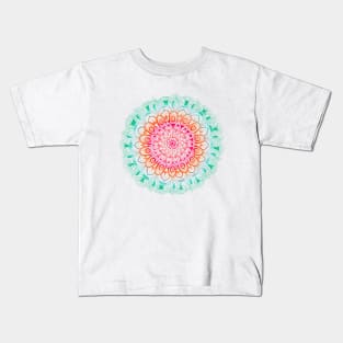 Autumn's Dawn - Mandala Kids T-Shirt